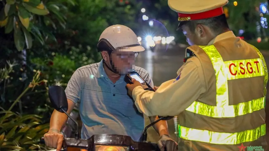 Tăng cường kiểm soát nồng độ cồn trong kỳ nghỉ